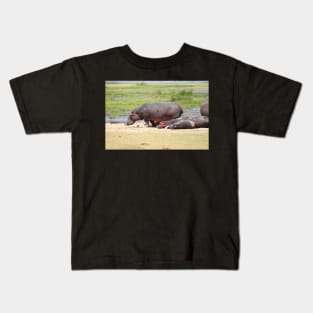 Hippopotamus, Kenya Kids T-Shirt